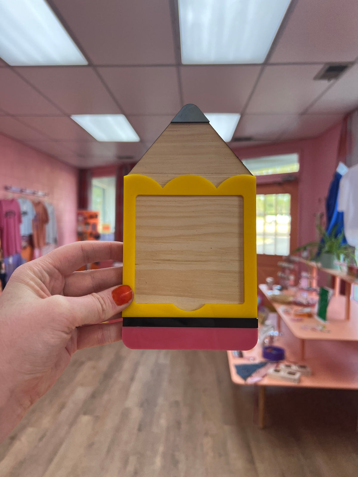Teacher Pencil Post-It Note Holder