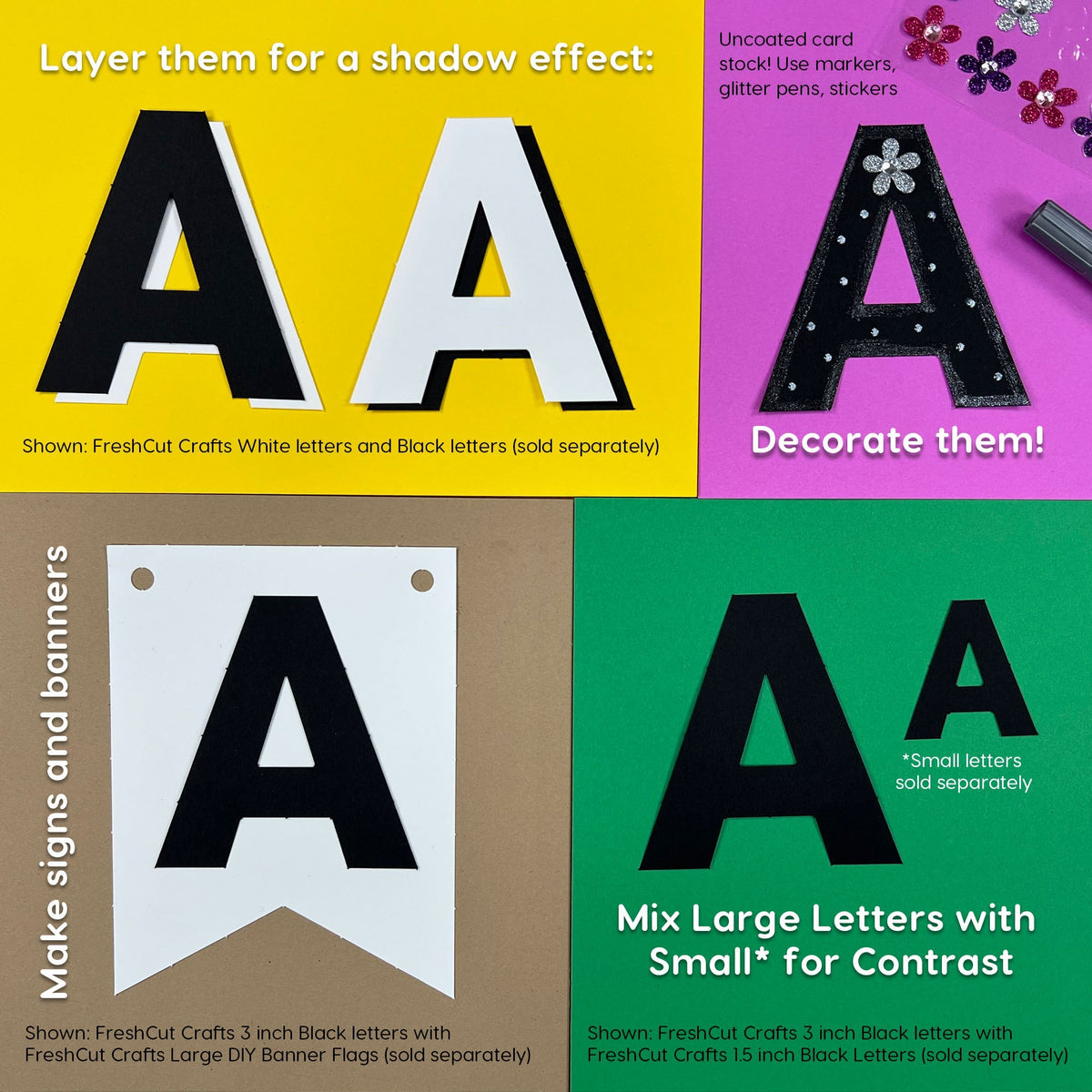 Bulletin Board Letters – 3 inch