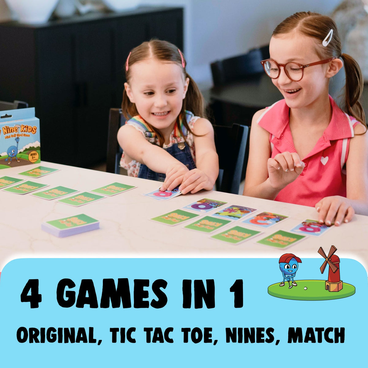 Play Nine KiDS: Mini Golf Card Game