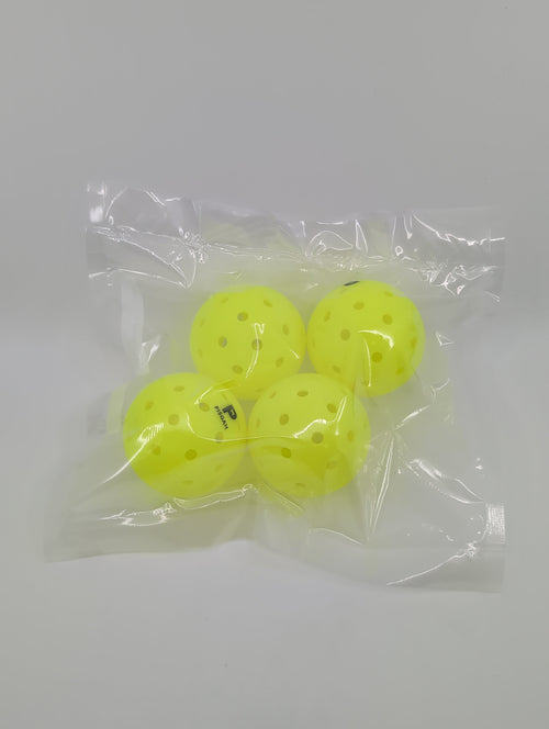 Durable Outdoor Plastic Pickleball Balls 40 - 4 pack
