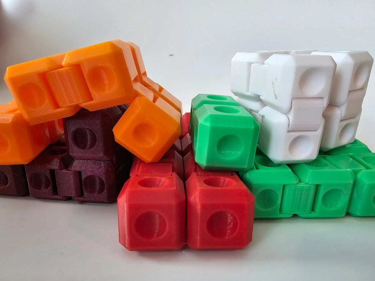 Infinity Fidget Cube – Flip-and-Fold Sensory Toy | ADHD Focus Tool for Classroom & Therapy