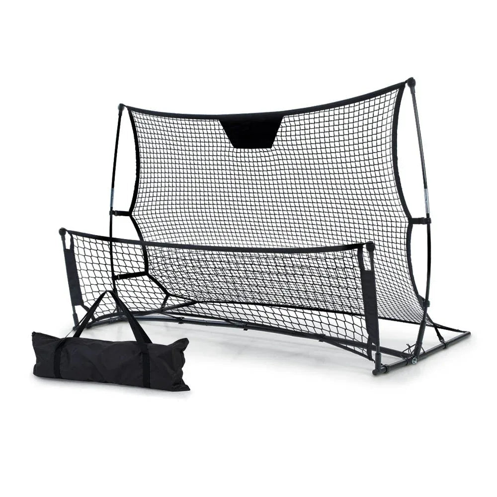 Everfit Portable Soccer Rebounder Net Volley Training Football Goal