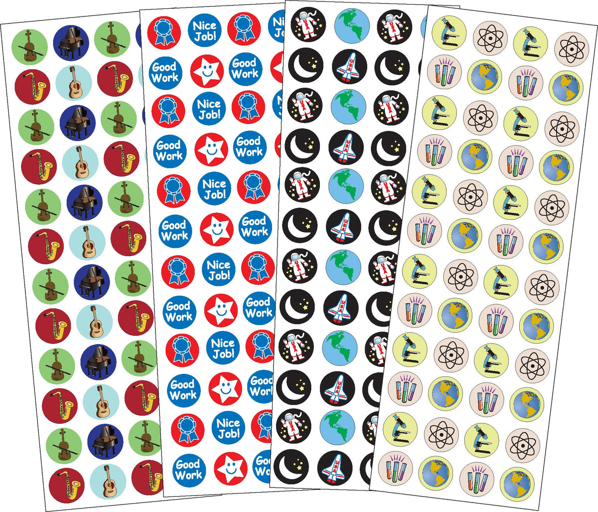 SHAPES ETC. Sticker Set - Classroom