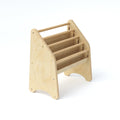 Wooden Montessori Bookshelf White
