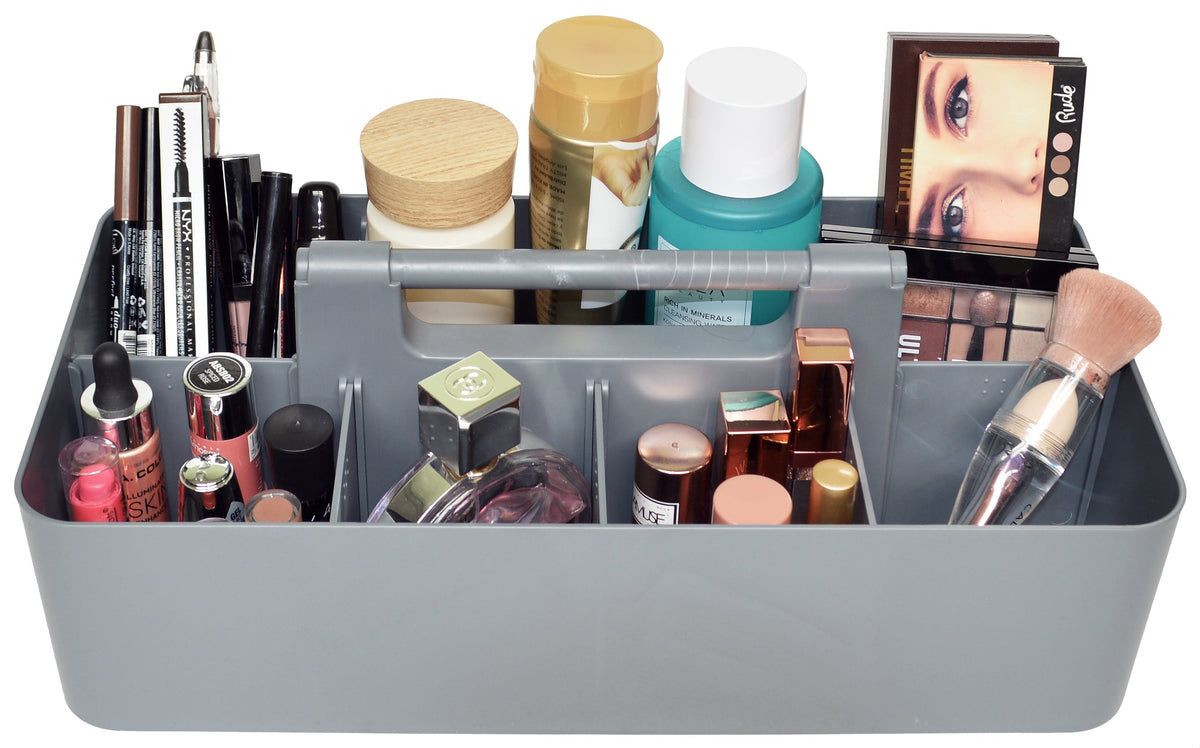 Enjoy Organizer - 6 PACK Portable Caddy Stackable Divided Organizer with Handle 8 Compartment - Made In USA