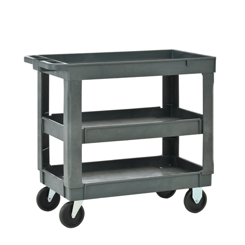 3-Layers Rolling Utility Cart with Wheels