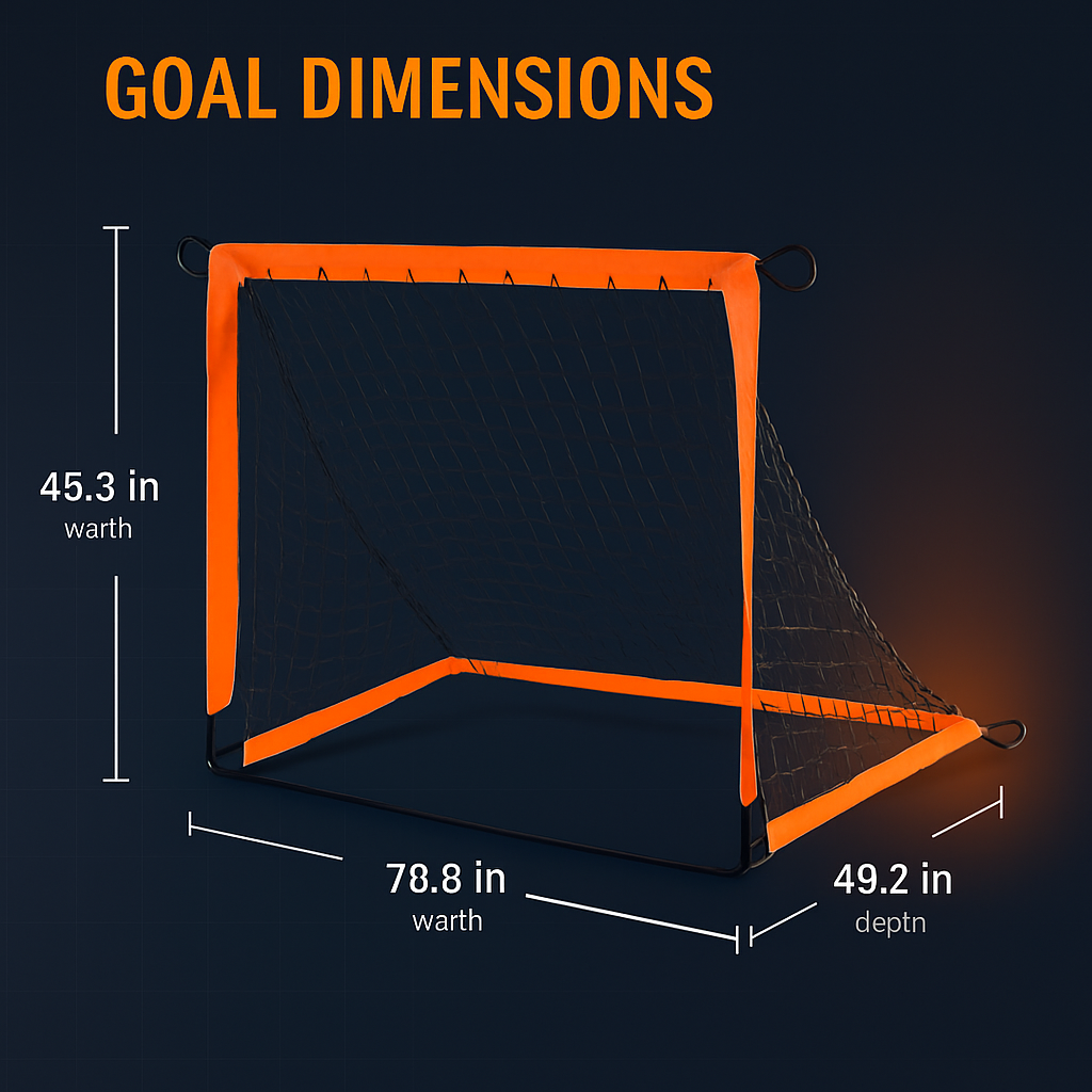 Kids Soccer Goals Set for Backyard Practice Portable