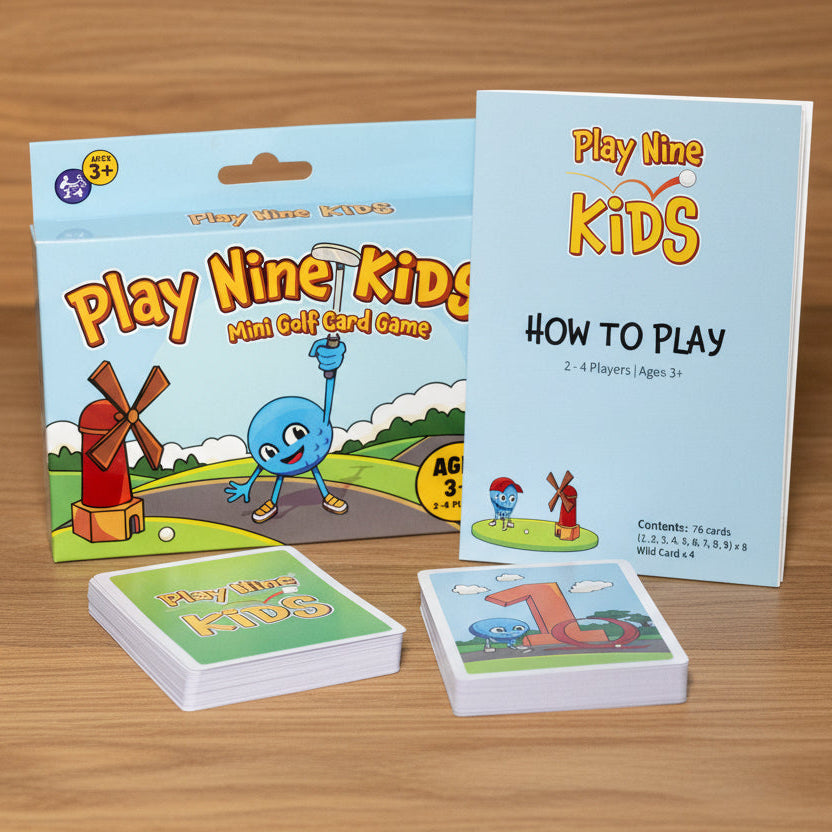 Play Nine KiDS: Mini Golf Card Game