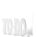 White To-Do Acrylic Holder